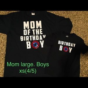 Matching birthday shirts